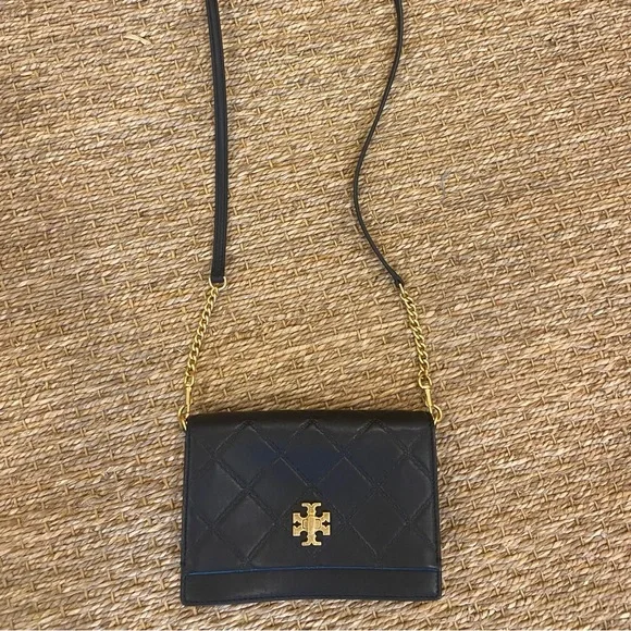 Tory Burch Black Quilted Crossbody (and Clutch) Bag - Picture 4 of 8